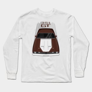 Ford Falcon XB GT 351 - Brown Long Sleeve T-Shirt